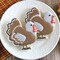 Ann Clark Thanksgiving Turkey Cookie Cutter, 3.75" Side profile full bird